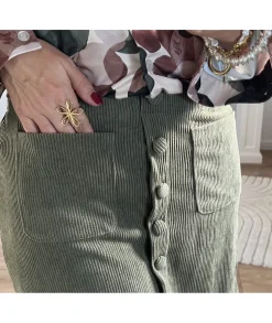 Jupes / Shorts>La boutique de Lilie JUPE YLEANA Kaki