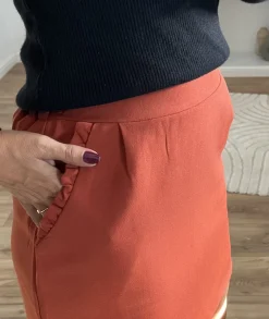 Jupes / Shorts>La boutique de Lilie JUPE ZINEDINE Rouille