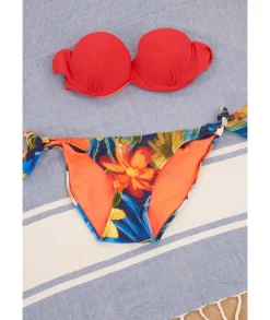 Lingerie & Bain>La boutique de Lilie MAILLOT DE BAIN CLOTHILDE 2 PIECES Rouge