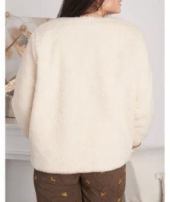 Manteaux>La boutique de Lilie MANTEAU ADELINE REVERSIBLE Beige
