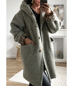 Manteaux>La boutique de Lilie MANTEAU MIRABELLE Kaki