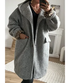 Manteaux>La boutique de Lilie MANTEAU MIRABELLE Gris