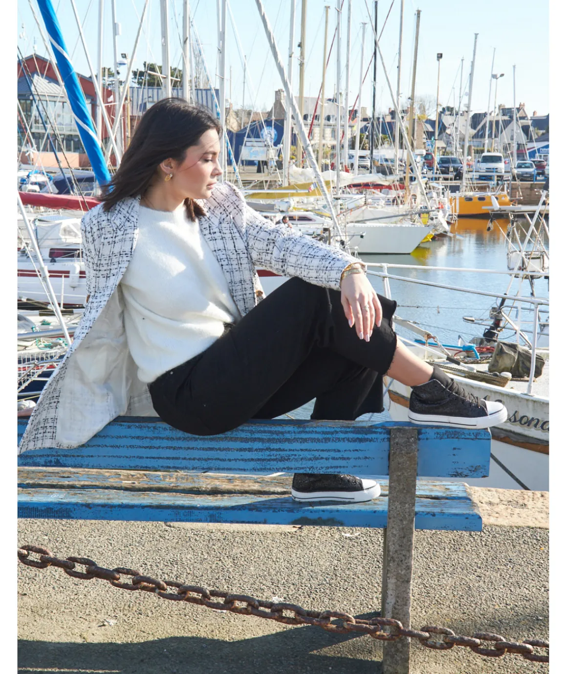 Manteaux>La boutique de Lilie MANTEAU PASCALINE Blanc