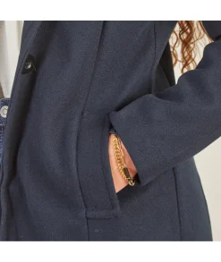 Manteaux>La boutique de Lilie MANTEAU PENELOPPE Marine