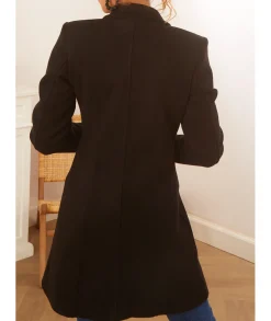 Manteaux>La boutique de Lilie MANTEAU PETRA Noir