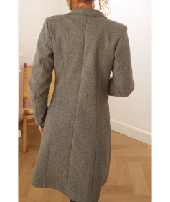 Manteaux>La boutique de Lilie MANTEAU PETRA Gris