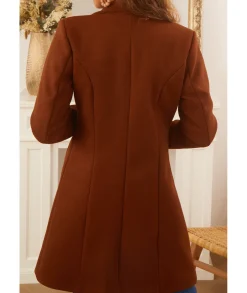 Manteaux>La boutique de Lilie MANTEAU PETRA Camel