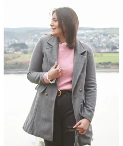 Manteaux>La boutique de Lilie MANTEAU VALERIANE Gris