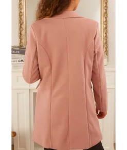 Manteaux>La boutique de Lilie MANTEAU VIVIANE Rosepoudre