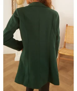 Manteaux>La boutique de Lilie MANTEAU VIVIANE II Vertsapin