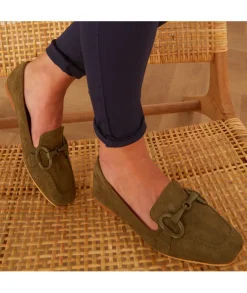 Derbies & Mocassins>La boutique de Lilie MOCASSIN MARJORIE - Kaki