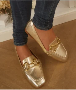 Derbies & Mocassins>La boutique de Lilie MOCASSIN MYRIAM Dore