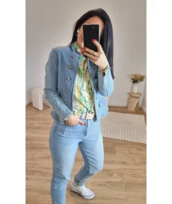 Vestes>La boutique de Lilie OFFICIER EN SIRINA Jeans