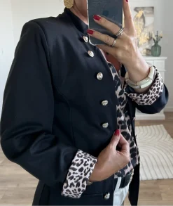 Vestes>La boutique de Lilie OFFICIER FANNY II Noir
