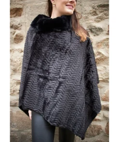 Pulls / Gilets>La boutique de Lilie PANCHO CASSANDRA Noir