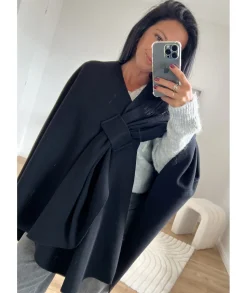 Vestes>La boutique de Lilie PANCHO LOUIS Noir