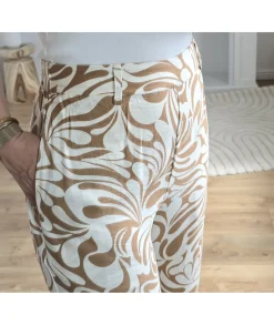 Jeans / Pantalons>La boutique de Lilie PANTALON JEREMIA Camel