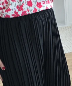 Jeans / Pantalons>La boutique de Lilie PANTALON AMANDINE Noir