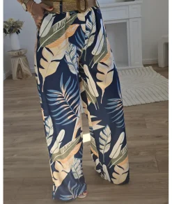 Jeans / Pantalons>La boutique de Lilie PANTALON BRIDGET Marine