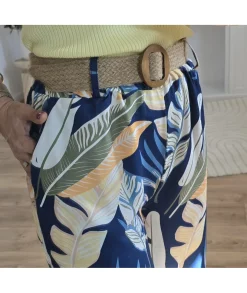 Jeans / Pantalons>La boutique de Lilie PANTALON BRIDGET Marine