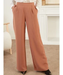 Jeans / Pantalons>La boutique de Lilie PANTALON GABILA Camel