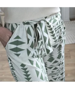 Jeans / Pantalons>La boutique de Lilie PANTALON RACHIDA Vert