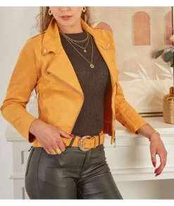Vestes>La boutique de Lilie PERFECTO CLEA Moutarde
