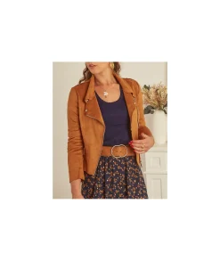 Vestes>La boutique de Lilie PERFECTO CLEA Camel
