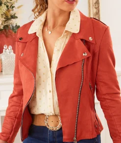 Vestes>La boutique de Lilie PERFECTO LAURA IIII Rouille