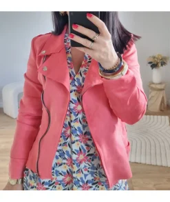 Vestes>La boutique de Lilie PERFECTO MATHILDE Corail