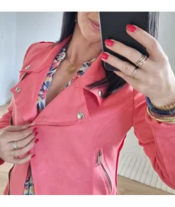 Vestes>La boutique de Lilie PERFECTO MATHILDE Corail