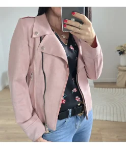 Vestes>La boutique de Lilie PERFECTO MATHILDE ROSE Rosepoudre