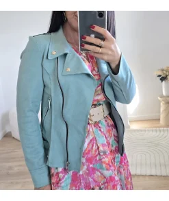 Vestes>La boutique de Lilie PERFECTO MATHILDE VERT D EAU Vertdeau
