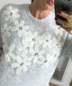 Pulls / Gilets>La boutique de Lilie PULL AGATHE Gris
