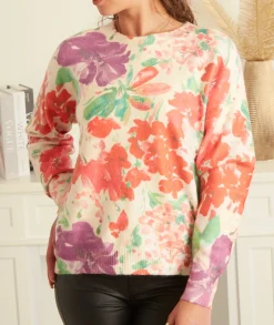 Pulls / Gilets>La boutique de Lilie PULL AMEL Rouge