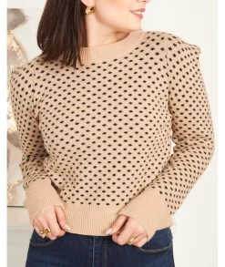 Pulls / Gilets>La boutique de Lilie PULL AMELIE Camel