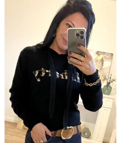 Pulls / Gilets>La boutique de Lilie PULL BERNARD Noir
