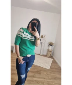 Pulls / Gilets>La boutique de Lilie PULL CALIE Vert