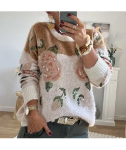 Pulls / Gilets>La boutique de Lilie PULL CARLA Camel