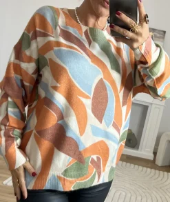 Pulls / Gilets>La boutique de Lilie PULL CHARLENE Blanc