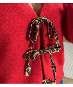 Pulls / Gilets>La boutique de Lilie PULL CLARISSE Rouge