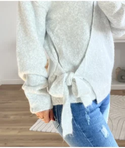 Pulls / Gilets>La boutique de Lilie PULL CLEMENCE Gris