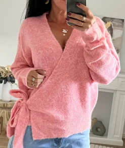 Pulls / Gilets>La boutique de Lilie PULL CLEMENCE II Rose