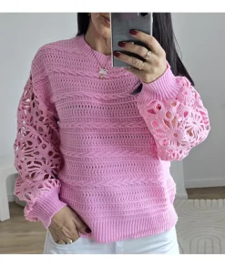 Pulls / Gilets>La boutique de Lilie PULL DEBRA Rose