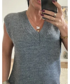 Pulls / Gilets>La boutique de Lilie PULL ELISABETH Gris