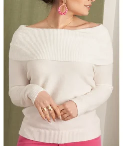 Pulls / Gilets>La boutique de Lilie PULL EVELHYNE Blanc