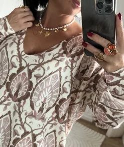 Pulls / Gilets>La boutique de Lilie PULL EZIA Marron