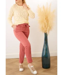 Pulls / Gilets>La boutique de Lilie PULL FANNY Jaune