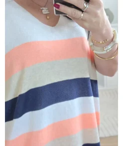 Pulls / Gilets>La boutique de Lilie PULL FIN JOELLE Marine