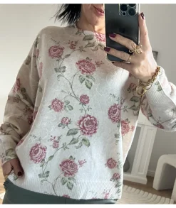 Pulls / Gilets>La boutique de Lilie PULL FLAVIA Beige